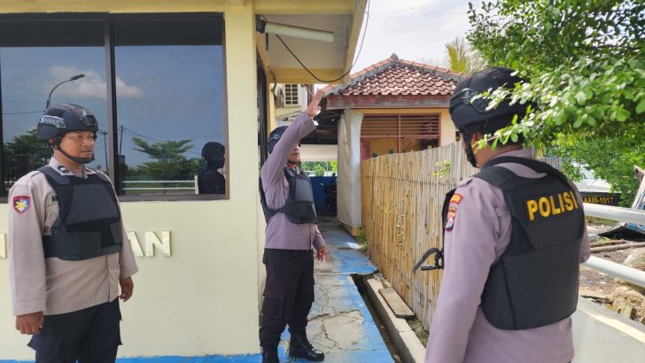 Antisipasi kejahatan satpolairud tingkatkan pengecekan cctv Pagi Hari