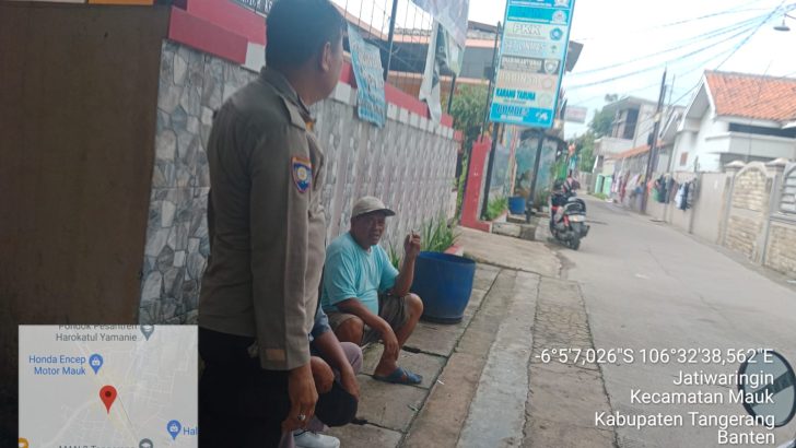 Personil Polsek Mauk Polresta Tangerang Sambang Dengarkan Keluhan Masyarakat