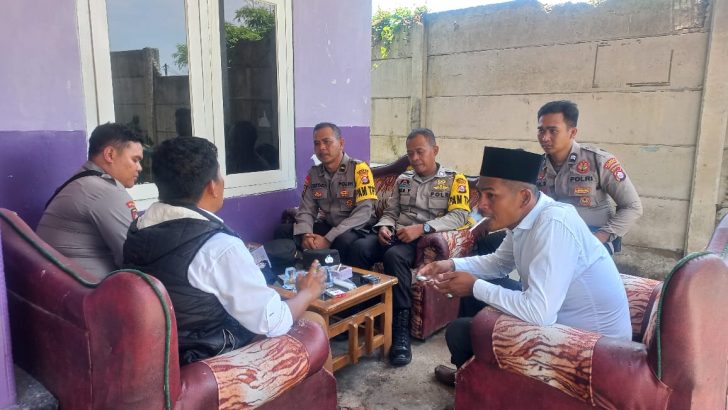 Personil Polsek Mauk Polresta Tangerang Sambang Dengarkan Keluhan Masyarakat