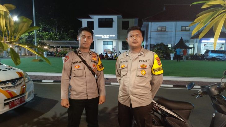 Polsek Mauk Melaksanakan Patroli Kewilayahan Malam Hari
