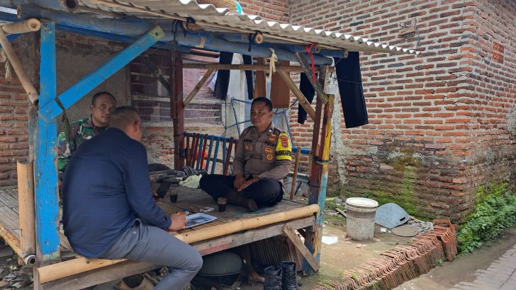 Bhabinkamtibmas Sambang Warga Binaan Desa Gintung