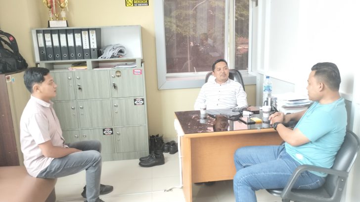 Anggota Sat Intelkam Polresta Tangerang Melaksanakan himbauan terhadap Sdr. Ryan untuk mendukung dan ikut serta dalam memelihara Harkamtibmas