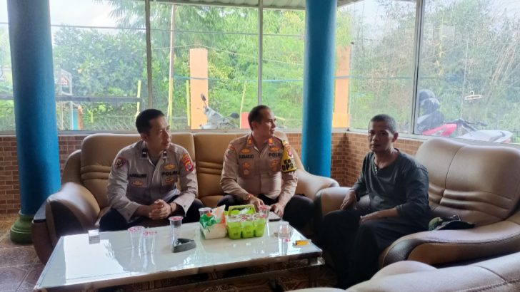 Jelang Pemilu 2024, Siwas Polresta Tangerang sambang ke Rumah Tokoh masyarakat Kecamatan Jambe.