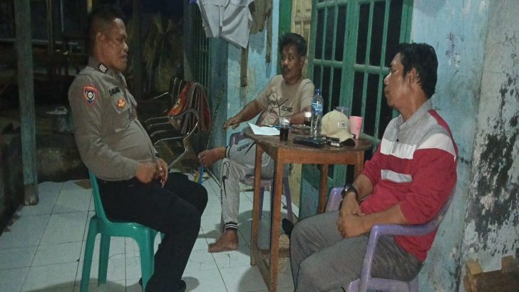 Upaya pencegahan Gangguan Kamtibmas di wilayah, Polsek Kresek lakukan Sambang DDS di Desa