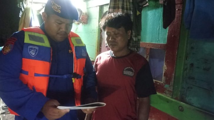 Tingkatkan Giat Patroli Di Wilayah Perairan Lontar Banten Oleh Personel Sat Polairud Polresta Tangerang