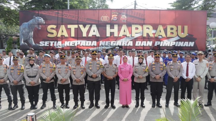 anggota Reskrim Mengikuti Apel Kenaikan Pangkat
