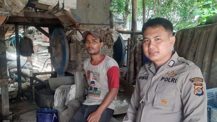 Patroli dialogis SAmpaikan Pesan Kamtibmas