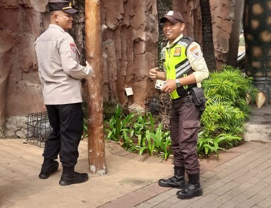 KANIT BINKAMSA MENGAJAK SATPAM UNTUK MENJAGA KAMTIBMAS
