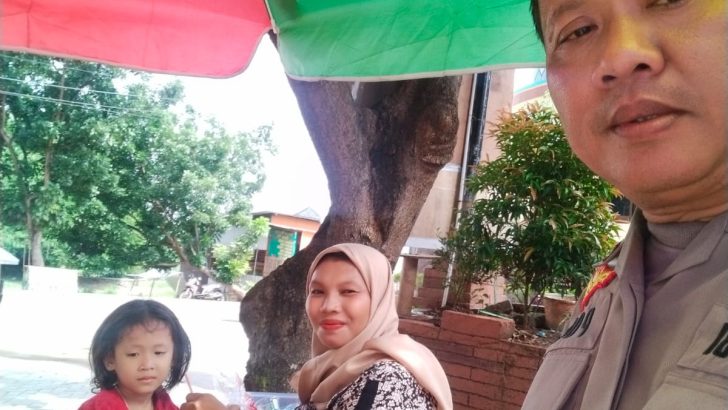 Di massa jelang pesta demokrasi pemilu 2024, Aiptu Mashabi himbau warga desa binaan.