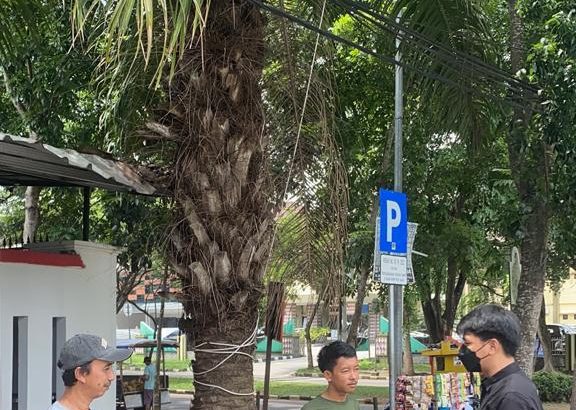 Personil Sat Resnarkoba Melaksanakan himbauan Kamtibmas di Wilayah Hukum Polresta Tangerang