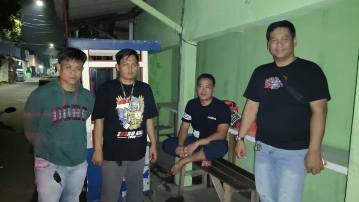 Personil Sat Resnarkoba Melaksanakan himbauan Kamtibmas di Wilayah Hukum Polresta Tangerang