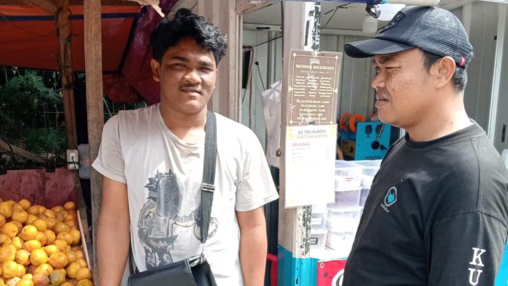 Personil Sat Resnarkoba Melaksanakan himbauan Kamtibmas di Wilayah Hukum Polresta Tangerang