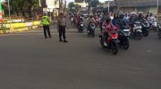 Kanit Samapta gatur lalin pagi hari TL Kukun, antisipasi kemacetan