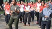 Melalui Olahraga Bersama Tingkatkan Sinegritas TNI-Polri