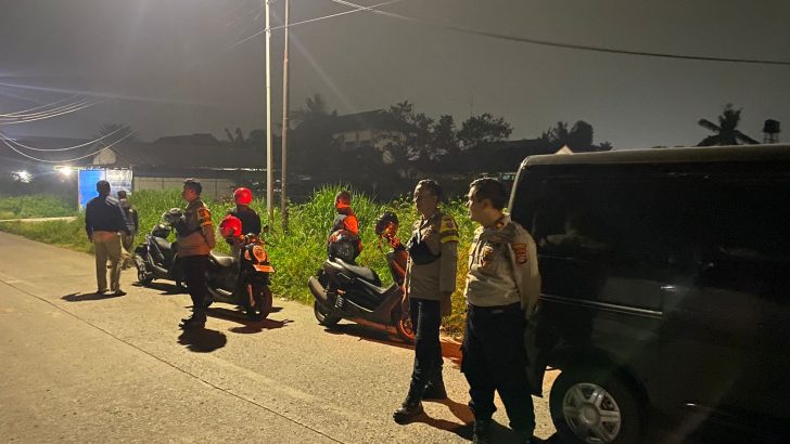 ANTISIPASI STREET CRIME, POLSEK RAJEG GIAT PATROLI DINI HARI