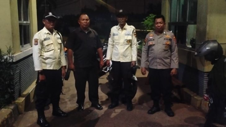 Personil Sat Pamobvit Polresta Tangerang melaksanakan kegiatan Patroli di Objek Vital Kawasan Tertentu pemantauan di Kawasan Industri Cikupamas