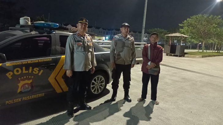 Antisipasi Gangguan Kamtibmas Polsek Pasar kemis Polresta Tangerang Patroli Mobile