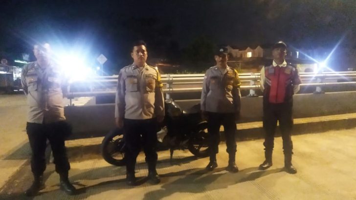 Polsek Pasar Kemis Patroli Kewilayahan Antisipasi Gangguan Kamtibmas Malam Hari