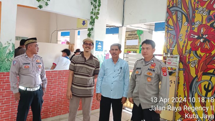 Pawas Piket Polsek Pasar kemis Polresta Tangerang Patroli Tempat Wisata