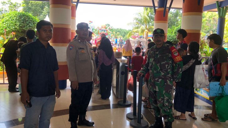 Pawas Polsek Pasar kemis Polresta Tangerang Patroli Tempat Wisata