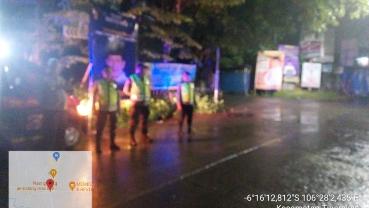 Patroli Barcode Polsek Tigaraksa Antisipasi Kejahatan