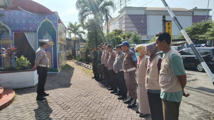 Kapospam Kuta Bumi Polsek Pasar Kemis Polresta Tangerang Pimpin Apel Pagi