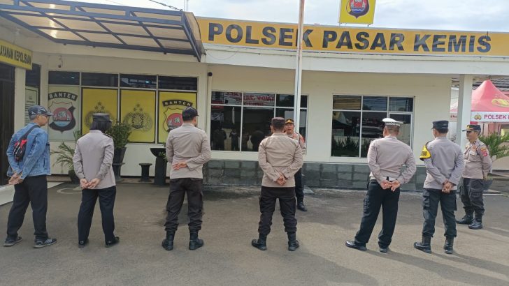 Apel Pagi Polsek Pasar Kemis Polresta Tangerang, Sebagai Bentuk Komunikasi Pimpinan dan Anggota