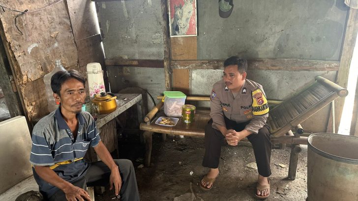 BhabinKamtibmas Laksanakan Sambang Preemtif Pada Siang Hari, Antisipasi Kamtibmas.