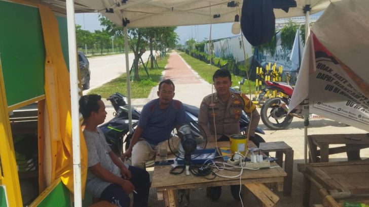 BhabinKamtibmas  Sambang Preemtif Pada Siang Hari, Antisipasi Kamtibmas.