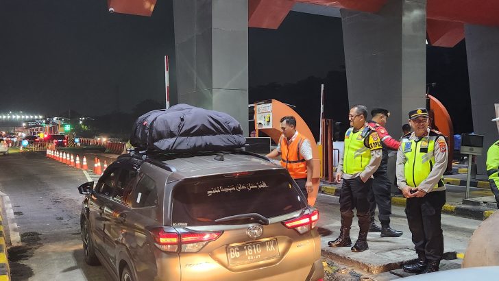 Kapolresta Tangerang Pantau Kegiatan Arus Balik Lebaran di Gerbang Tol Cikupa