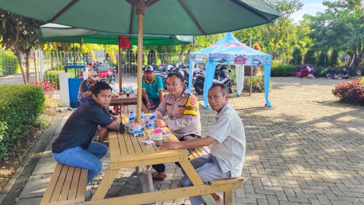 Bhabinkamtibmas Polsek Pasar Kemis Giat Laksanakan Patroli Di Objek Wisata Kolam Renang Batavia Splash
