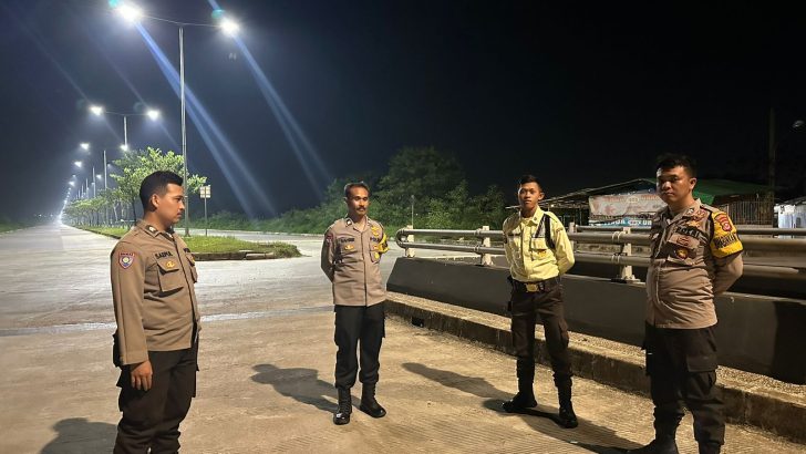 Personil Polsek Pasar Kemis Patroli Kewilayahan Antisipasi Gangguan Kamtibmas Malam Hari