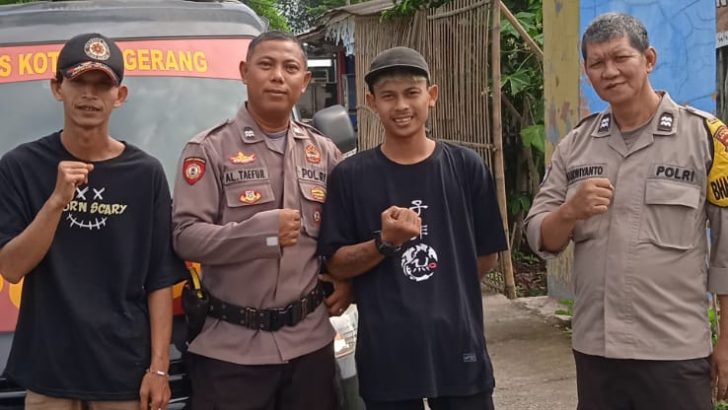 Jaga lingkungan warga dari kriminalitas, Polsek Cisoka Terjunkan Polisi RW