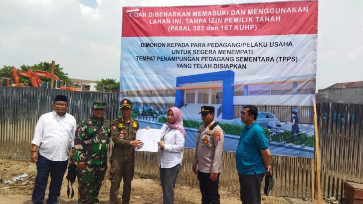 Pengamanan Kegiatan Penertiban Pasar Kutabumi Kel. Kutabumi Kec. Pasar Kemis Kab. Tangerang hari ke 3 (Tiga).