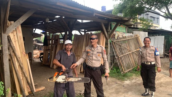 Patroli Sambang, kerap dilakukan Polsek Kresek demi menjaga Harkamtibmas diwilayah