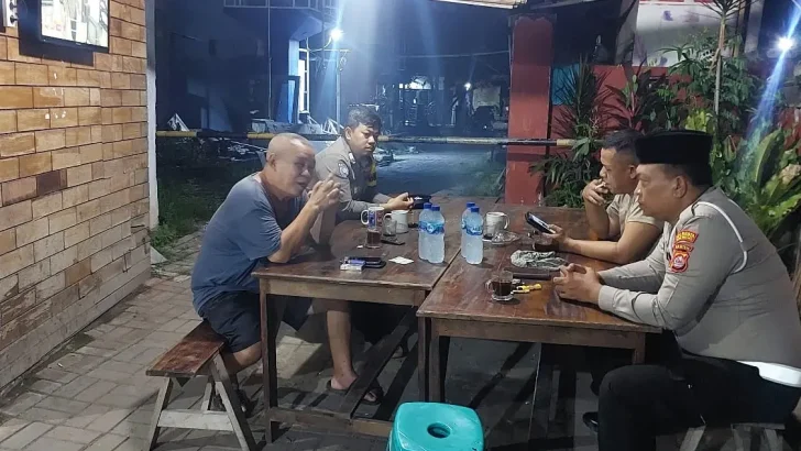 Ciptakan Ramadhan Yang Kondusif, Polsek Pasar Kemis Gelar Patroli Dialogis