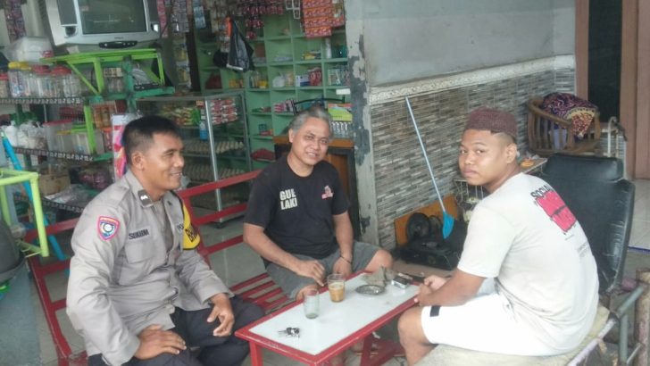 Personil Polsek Kresek optimalkan Sambang DDS, sebagai upaya pendekatan diri dengan masyarakat.