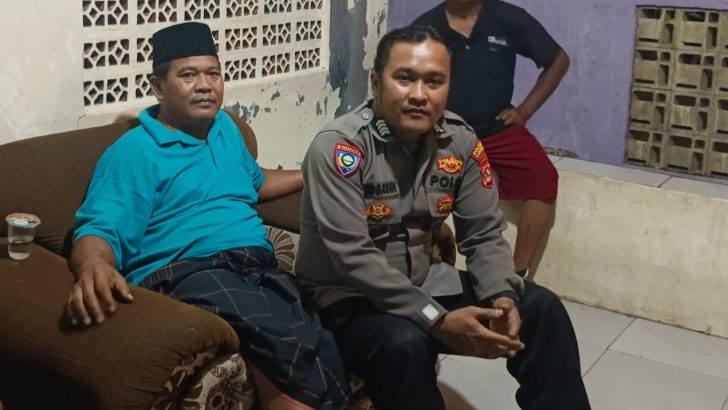 Gencarkan program Polisi RW, Anggota Polsek Kresek kunjungi warga di Desa.