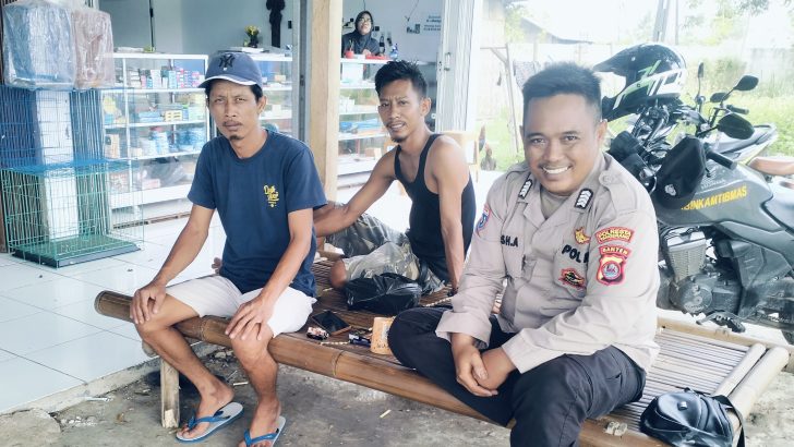 Polisi RW Polsek Kresek semakin dekat dan erat dengan warga binaannya di Desa