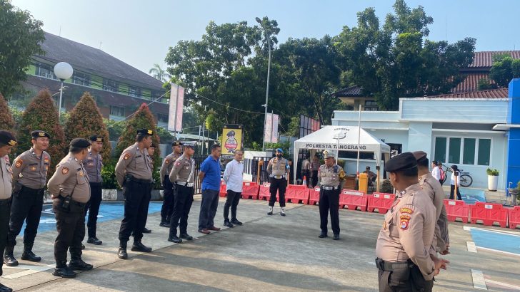 APEL SERAH TERIMA PIKET FUNGSI POLRESTA TANGERANG