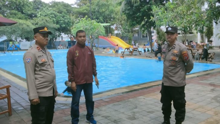 Himbauan Kamtibmas di Tempat Wisata Kolam Renang oleh Satbinmas Polresta Tangerang