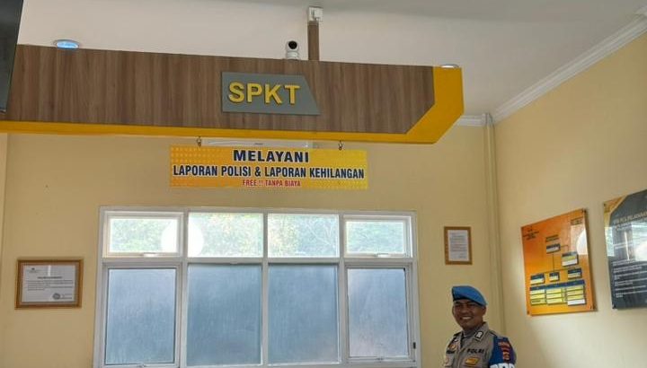 PENGECEKAN PETUGAS SPKT POLRESTA TANGERANG OLEH PIKET SIPROPAM POLRESTA TANGERANG