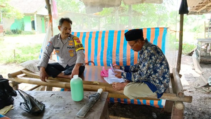 Bhabinkamtibmas Pererat Tali Sila turahmi Dengan Tokoh Masyarakat