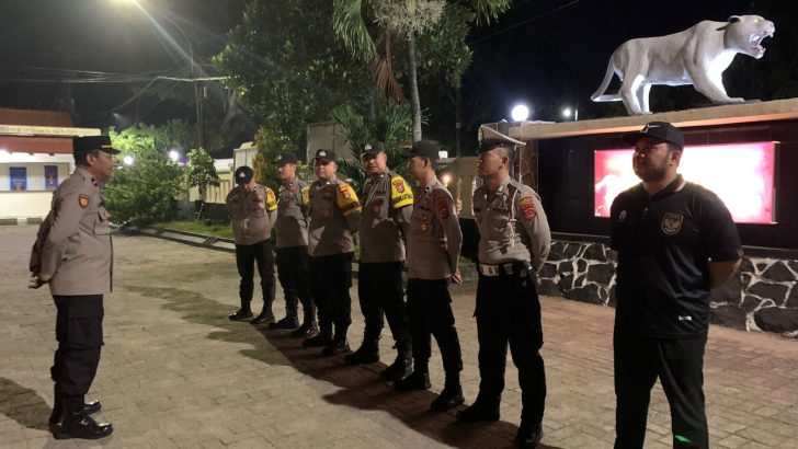 Polsek Mauk Polresta Tangerang Giat Apel Malam Di Lanjutkan Patroli Mobile