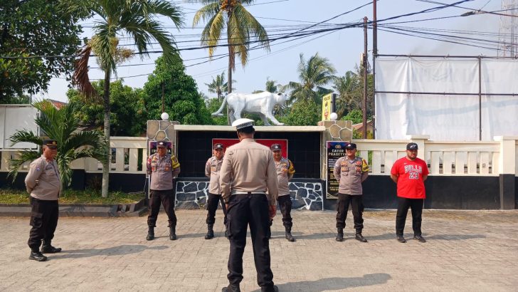 Tingkatkan Disiplin, Personil Polsek Mauk Polresta Tangerang Polda Banten Giat Apel Pagi