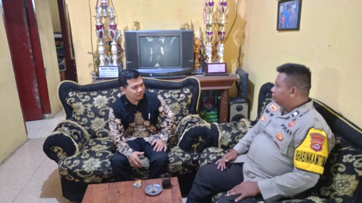 Antisipasi Gangguan Ketertiban Masyarakat, Anggota Polsek Cisoka Genjot Program Polisi RW