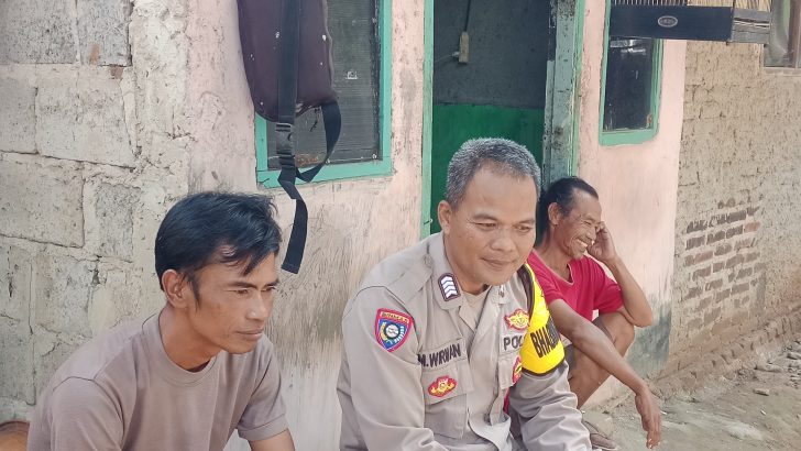 Lewat Sambang Bhabinkamtibmas Ajak Warga Wujudkan Kamtibmas Kondusif