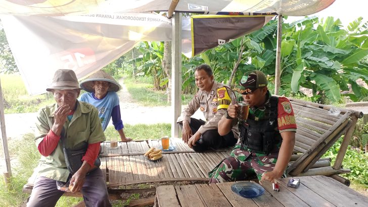 Lewat Sambang Bhabinkamtibmas Ajak Warga Wujudkan Kamtibmas Kondusif