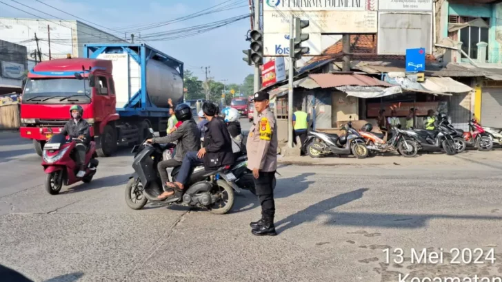 Unit Binmas Polsek Balaraja laksanakan Protap Pagi di PT ADIS wujud nyata Pelayanan Masyarakat