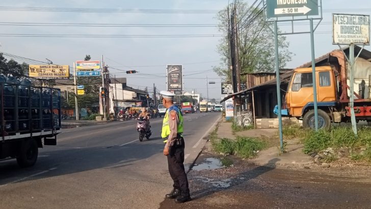 Unit Lantas Polsek Balaraja laksanakan Protap Pagi wujud nyata Pelayanan Masyarakat